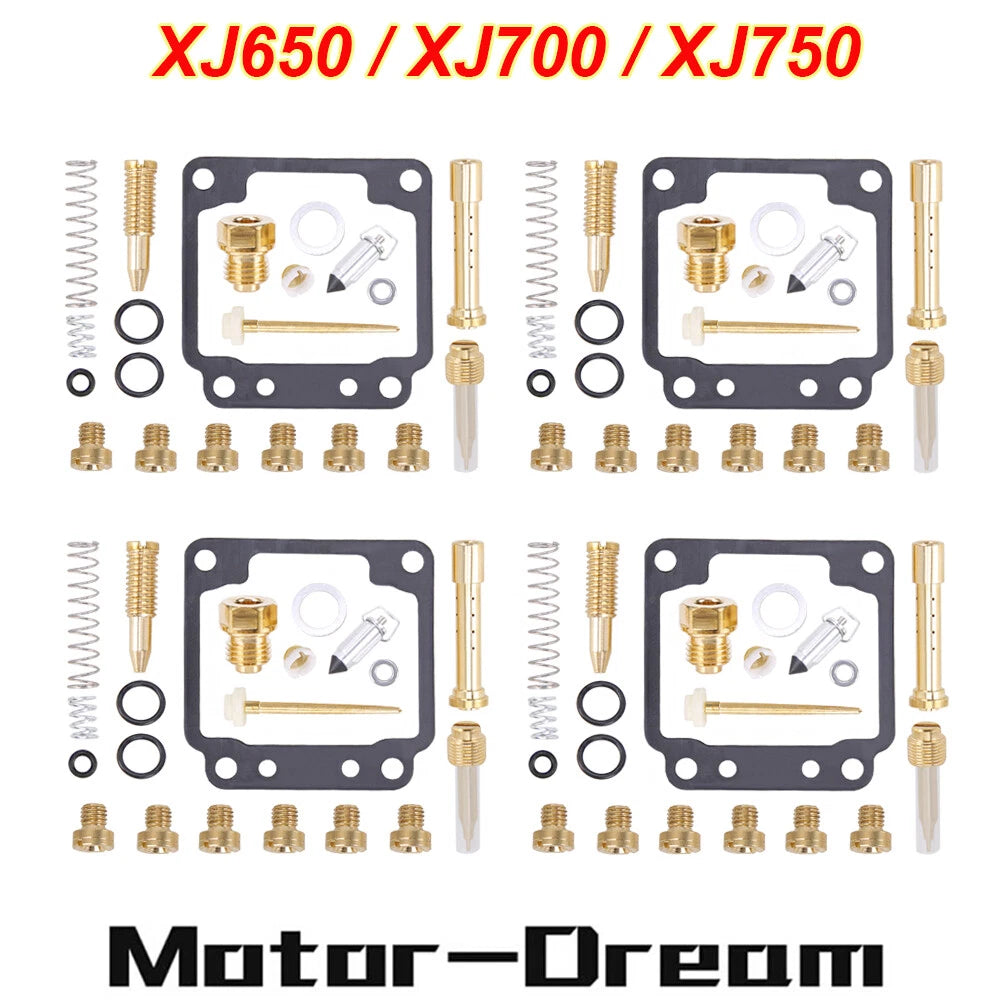4 Carburetor Repair Kit for Yamaha XJ 700X 700 Maxim (1985–1986)