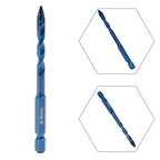Carbide Drill Bit for Wall Glass Wood Metal Tiles (1pc 612mm)