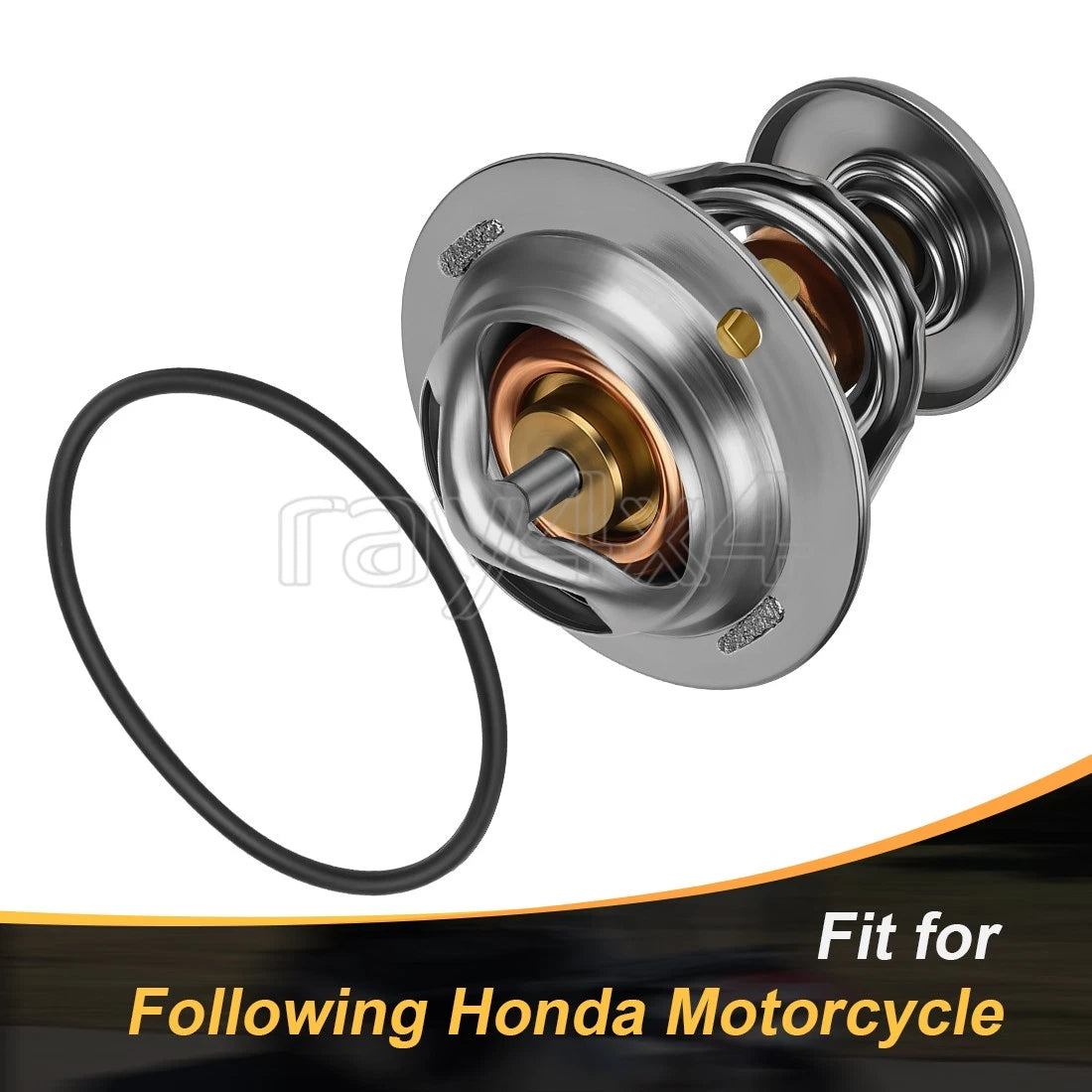 Thermostat w/ O-Ring for Honda RVT1000R (2000–2006), ST1300 (2003–2010), CTX1300 (2014)
