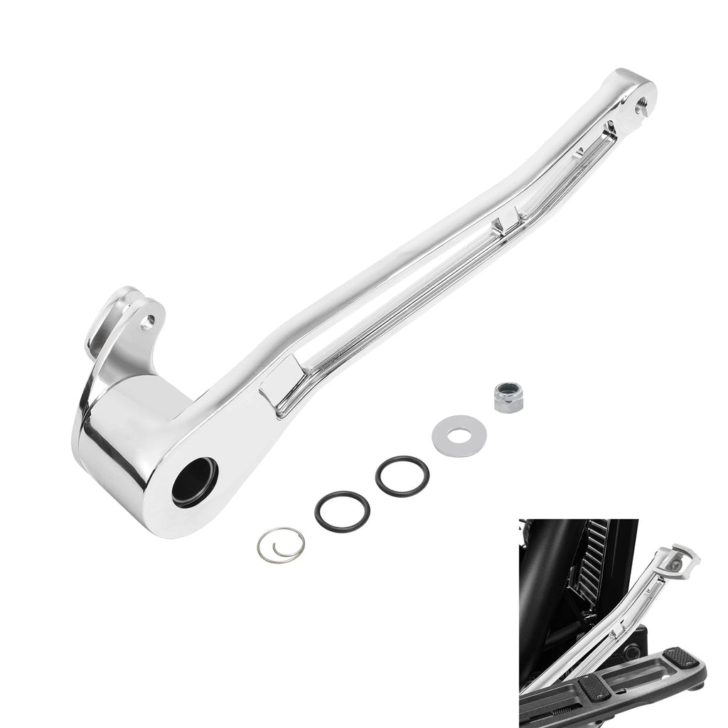 Brake Arm Lever for Harley Touring Electra Street Road Glide (2014–2024) Chrome