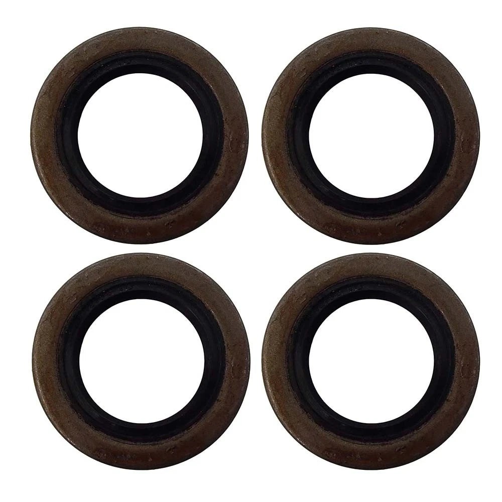 Set of 4 Double Lip Grease Seals for Universal Products (Replaces 12192TB)