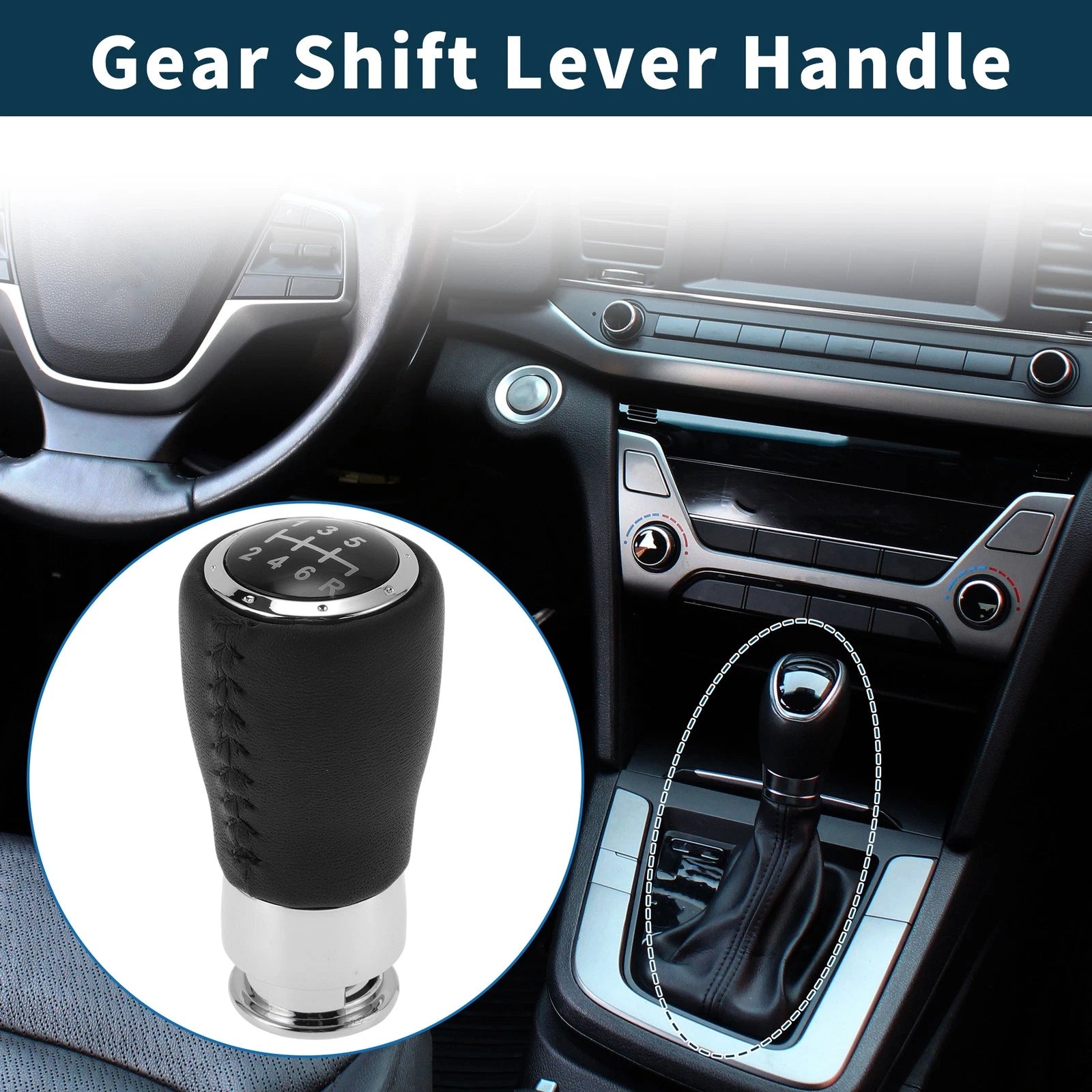 Manual Transmission Gear Shift Knob Handle for Honda Accord (2009–2015)