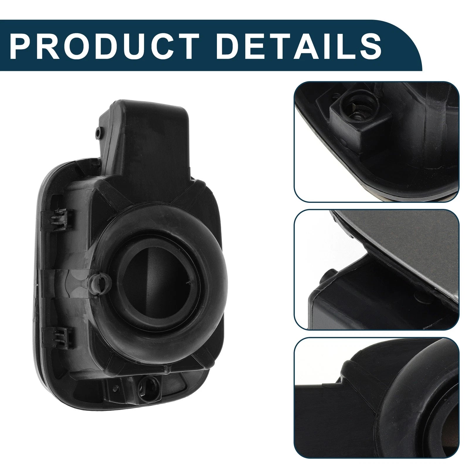 Fuel Tank Door Cap for Volkswagen Jetta (2012–2018) - Gray Filler Flap Cover