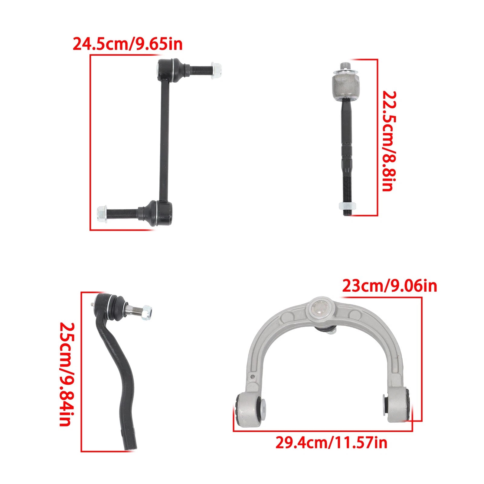 Front Upper Control Arms with Ball Joint for Mercedes GL320 GL350 GL450 GL550 (2007–2012)