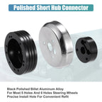 5 & 6 Hole Billet Steering Wheel Hub Adapter for Chevy GM (Year Range)