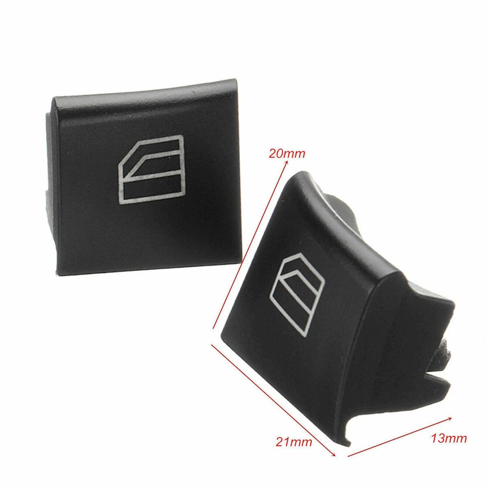 Driver Window Switch Repair Button Cap for Mercedes ML GL R (W164-W251)