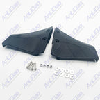 Hydrofoil Stabilizer Fins for Outboard Motors Up to 50HP (Black)
