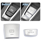 Set of 4 Parking Brake Switch P Button Covers for BMW X4 X5 X6 X7 (2011–2017)