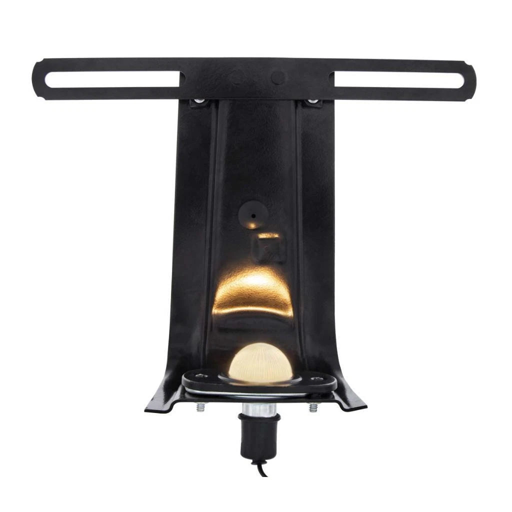 Rear License Plate Bracket with Light Bulb for 1954-1959 Chevy GMC Truck
