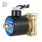 Solenoid Valve for Gas Water Air (12V DC, 1/2 In)