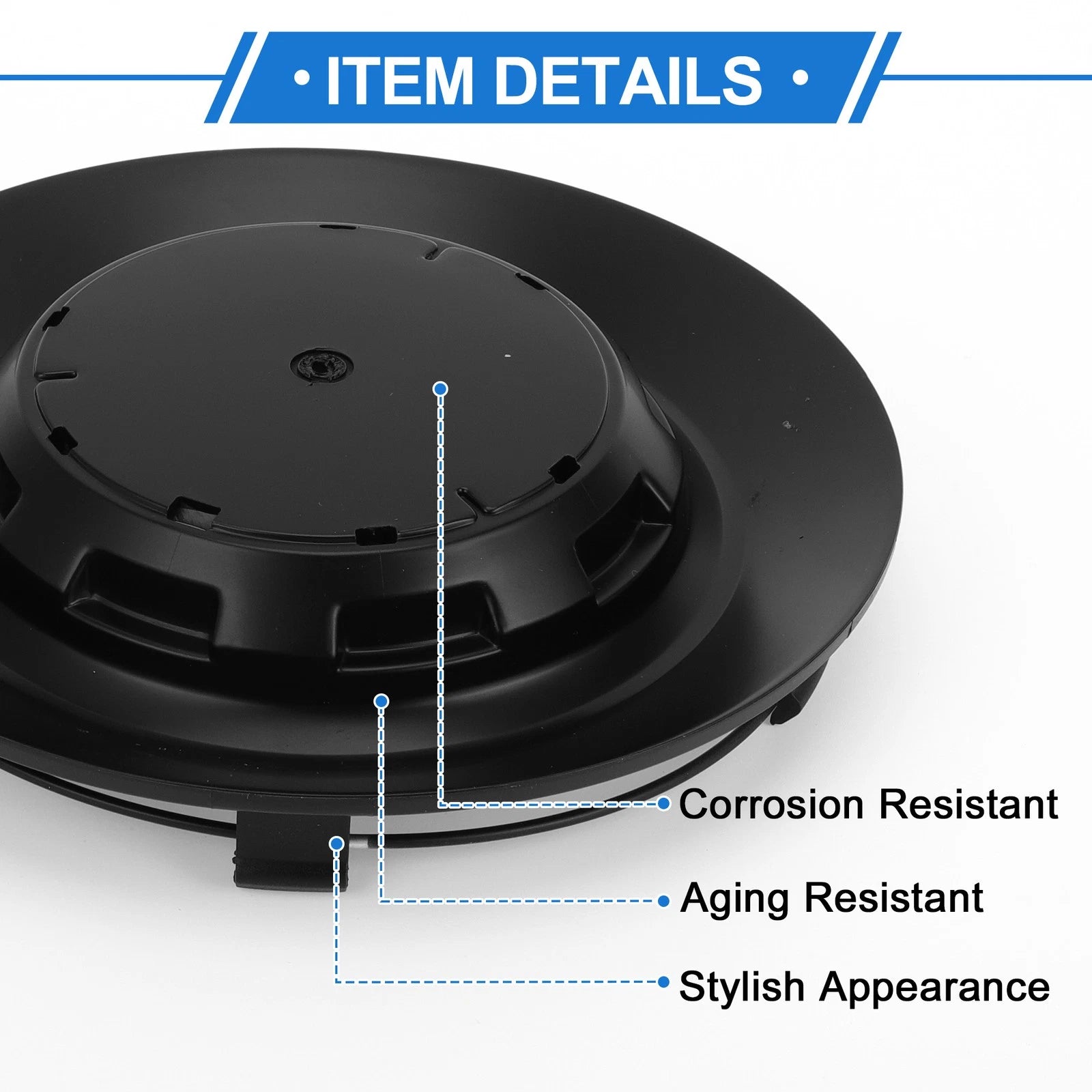 Wheel Center Cap No.A0004001100 for Mercedes-Benz C43 (1997–2000)