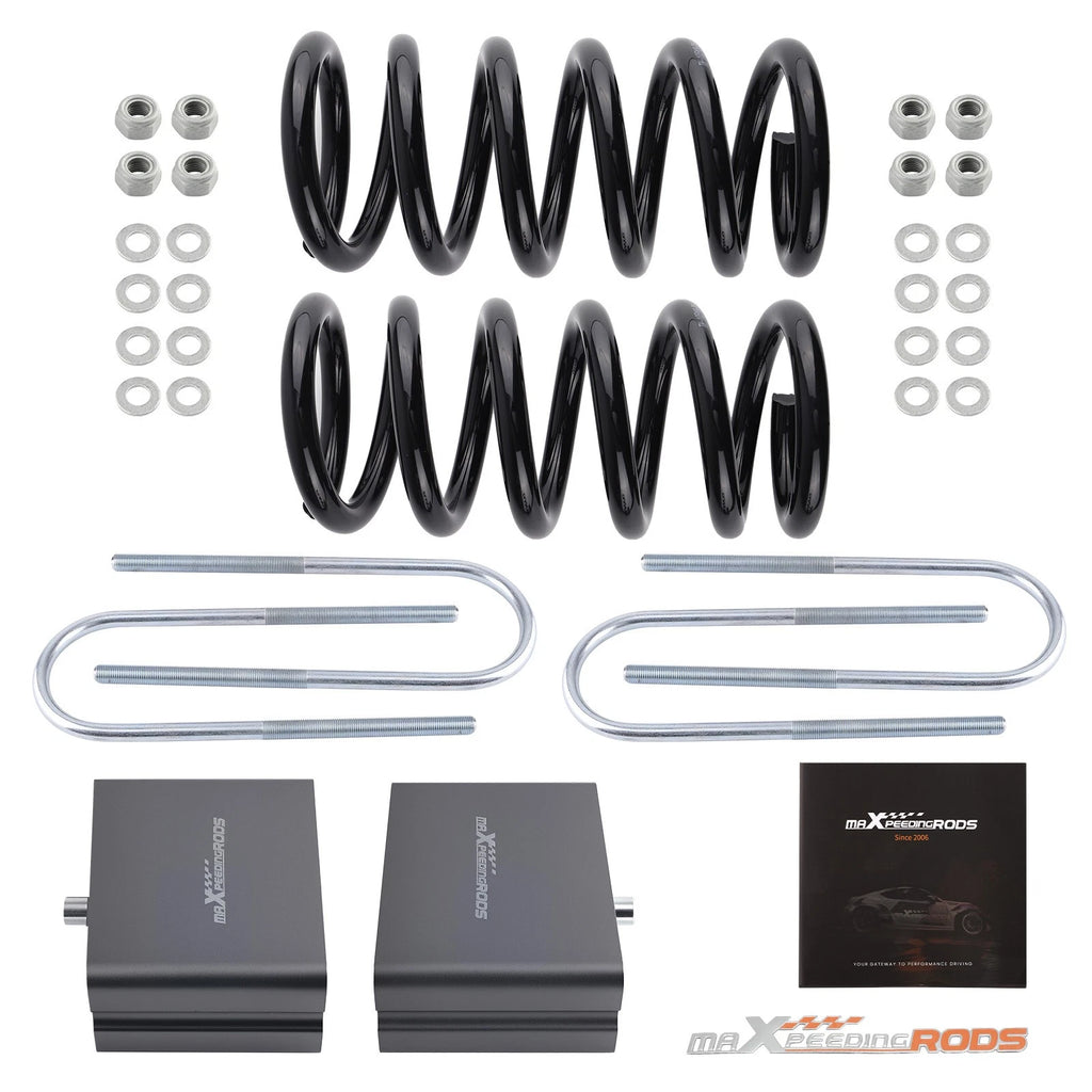 3" Front 4" Rear Lowering Kit for Dodge Dakota R/T 2WD (1997–2004)