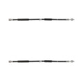 Set of 2 Rear Brake Hydraulic Hoses for Ford Escape, Lincoln MKC (2017–2019)
