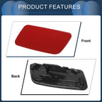 Front Right Washer Nozzle Cover Cap for Volkswagen Passat CC (2008–2012) Red
