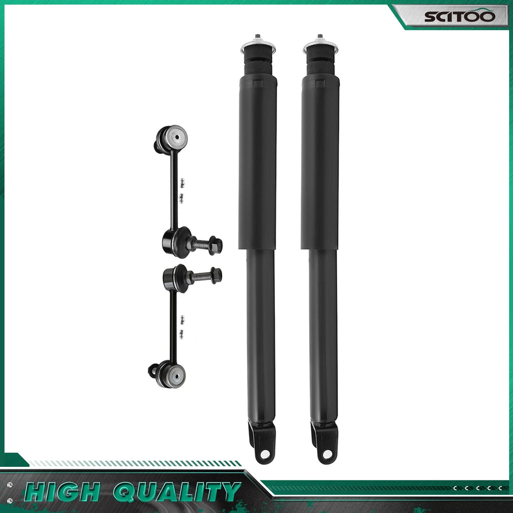 Rear Shock Absorbers & Sway Bar Links Kit for Ford Taurus Lincoln MKS