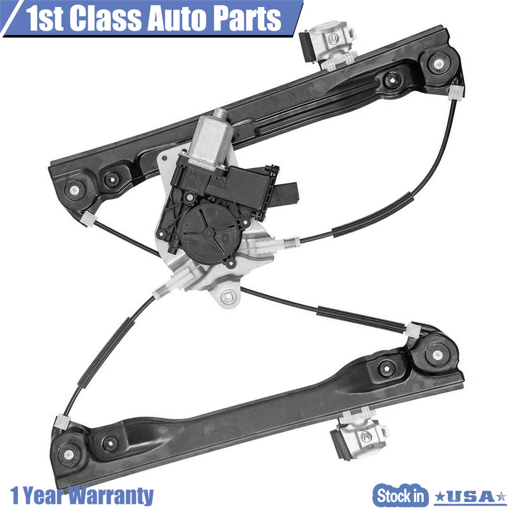 Front Left Power Window Regulator with Motor for Chevy Cruze (2011-2015)