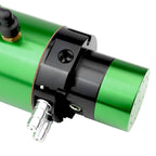 Aluminum Engine Oil Catch Reservoir Breather Tank with PSI Gauge for