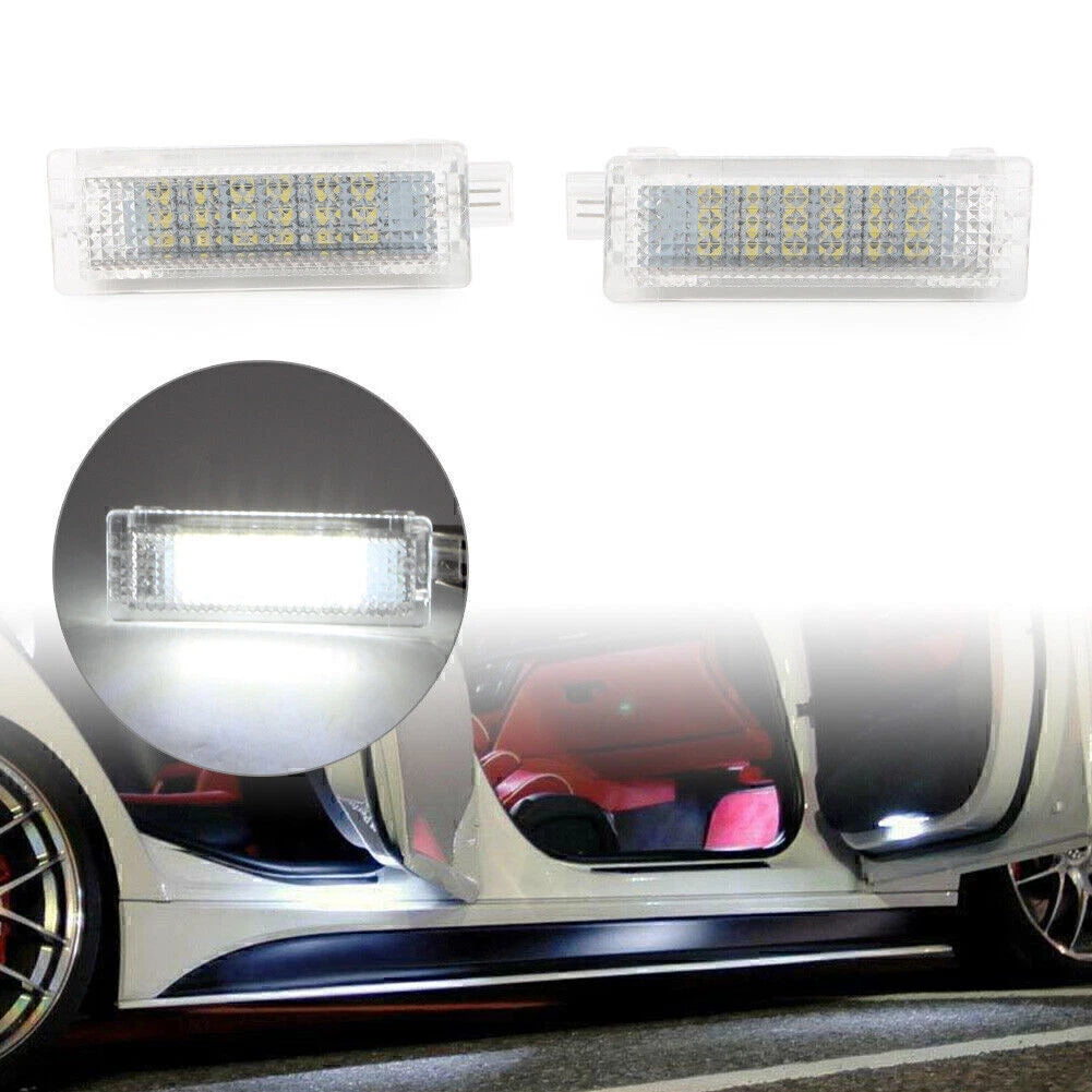 2X Xenon White LED Step Courtesy Door Light Lamps for BMW 1 3 5 7 Series (2000–2023)