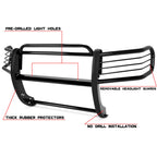 Bumper Grille Brush Guard for Ford Escape (2001-2007) Black
