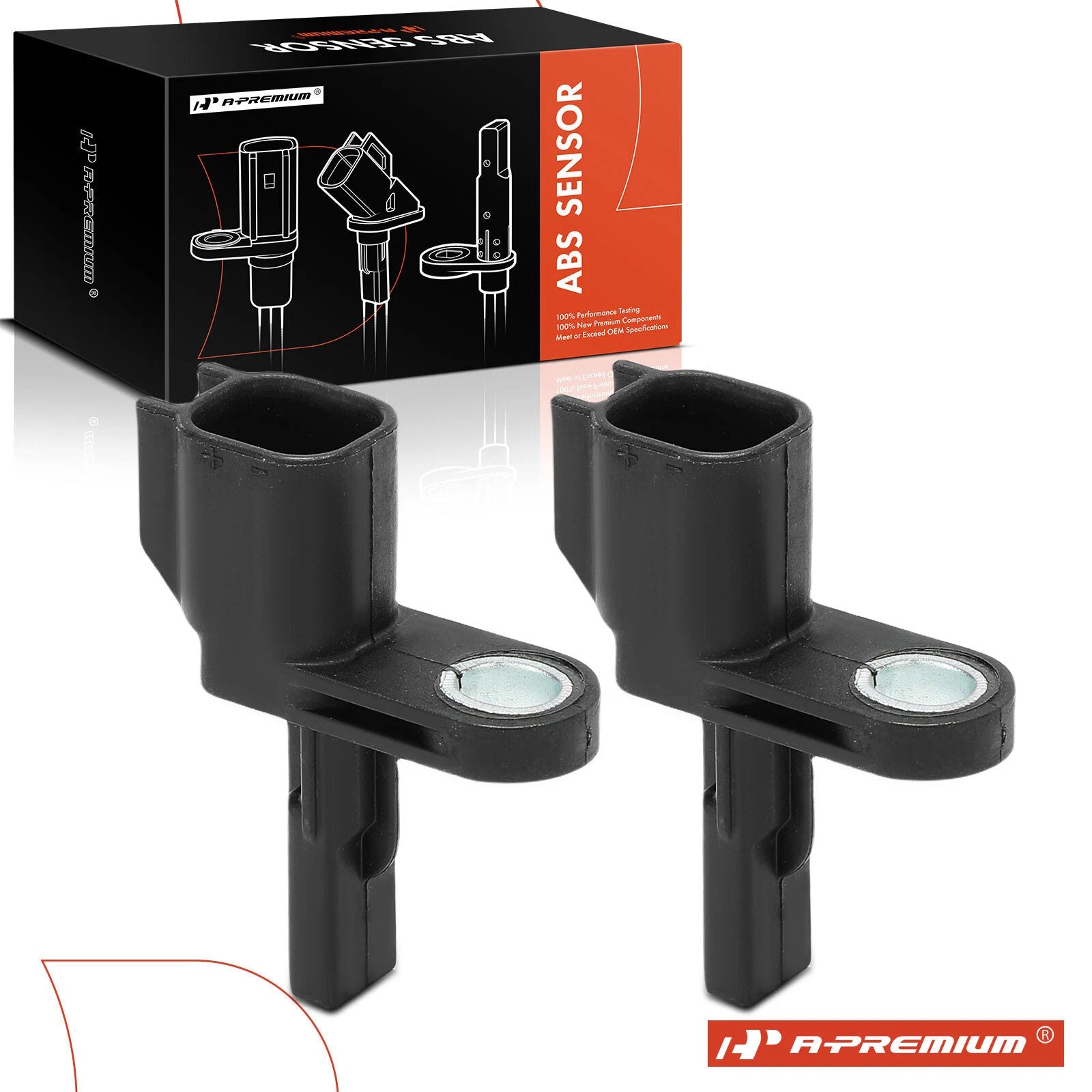 2X Front ABS Wheel Speed Sensor for Ford Escape (2020–2022)