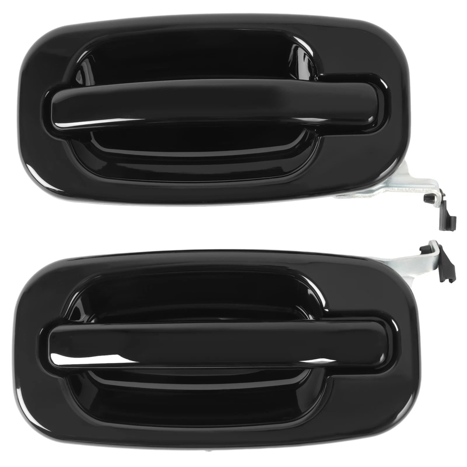 Door Handle Set Painted Black for Silverado Tahoe Sierra Yukon (1999–2006)