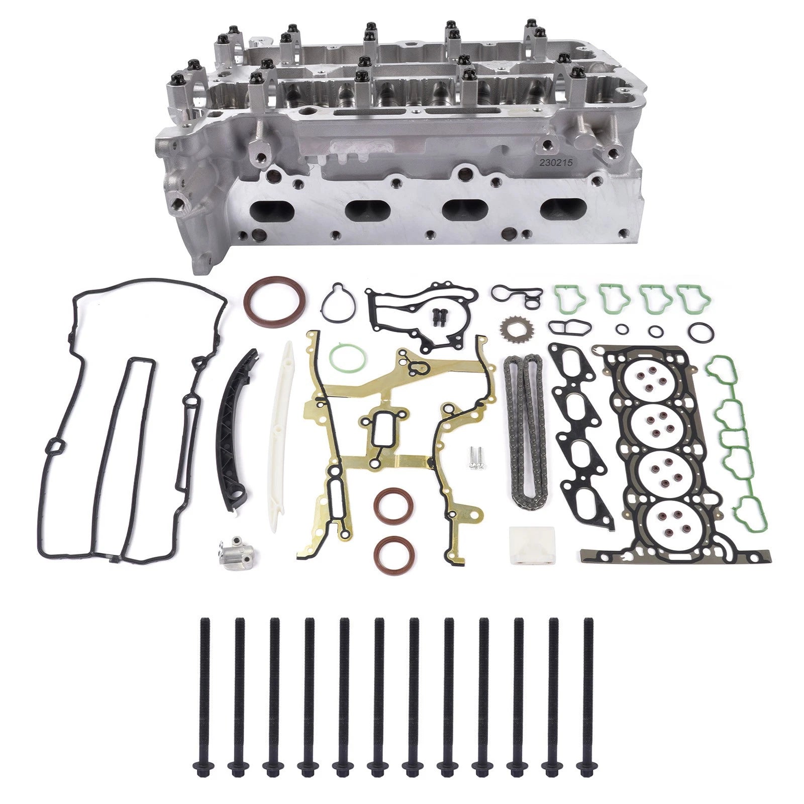 Cylinder Head, Gasket & Timing Chain Set for Chevy Sonic, Buick Encore (2012–2016)