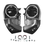 Lower Vented Leg Fairings with Speaker Box Pods for Harley Road King (1983–2013)