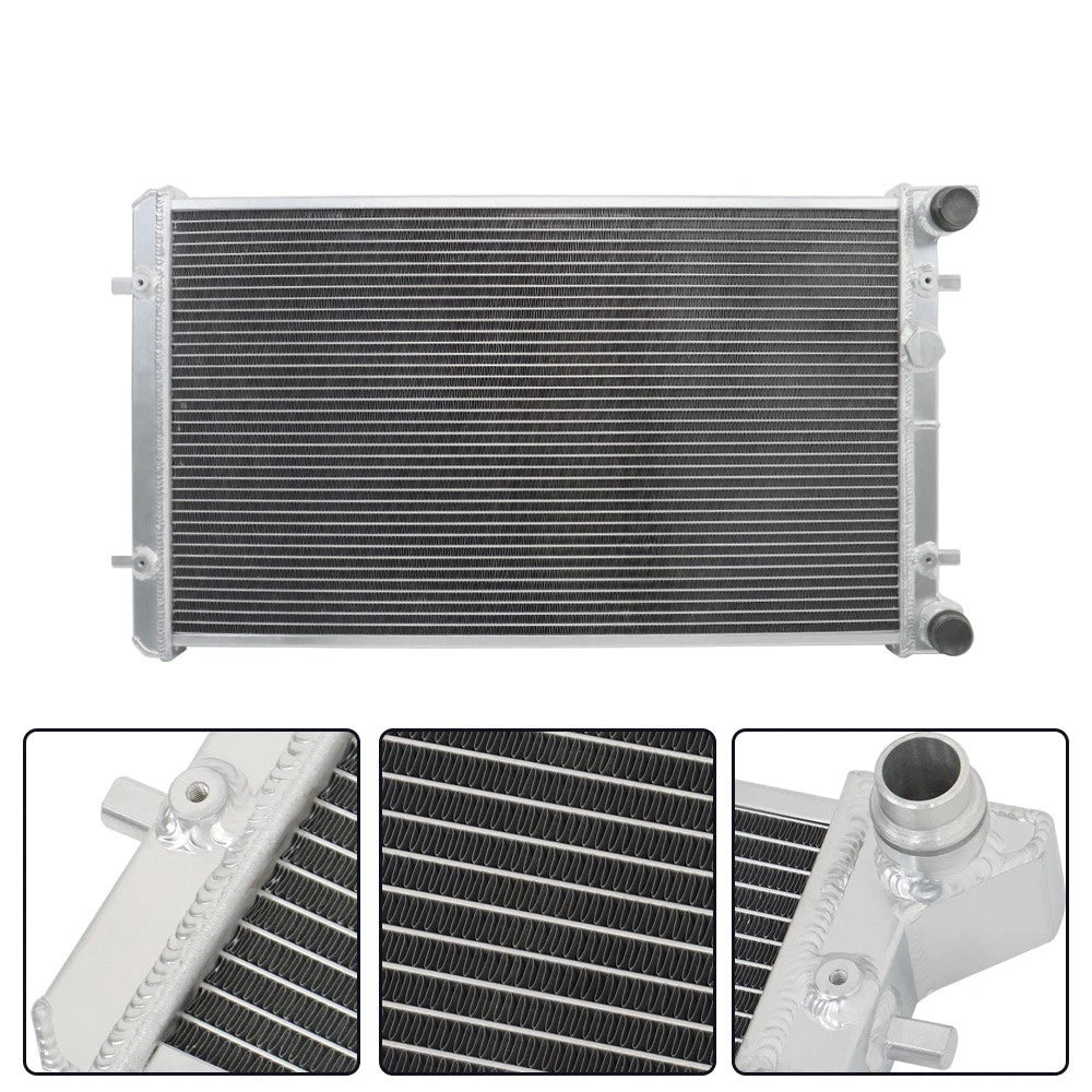 Aluminum Dual Core Radiator for VW Golf Jetta MK4 Audi TT (1999–2006)