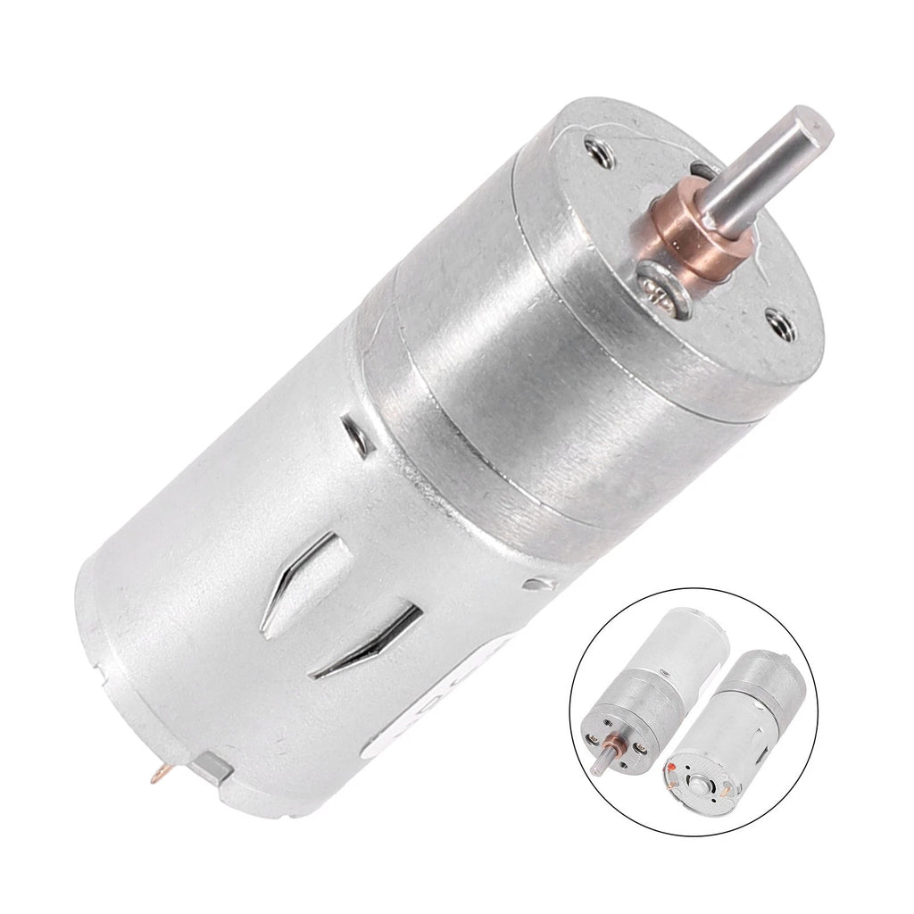 12V Geared Motor with Metal Gears for Various Applications