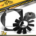 3 Cooling Fan Shroud, Blade & Clutch Kit for BMW E46 (1998–2006)