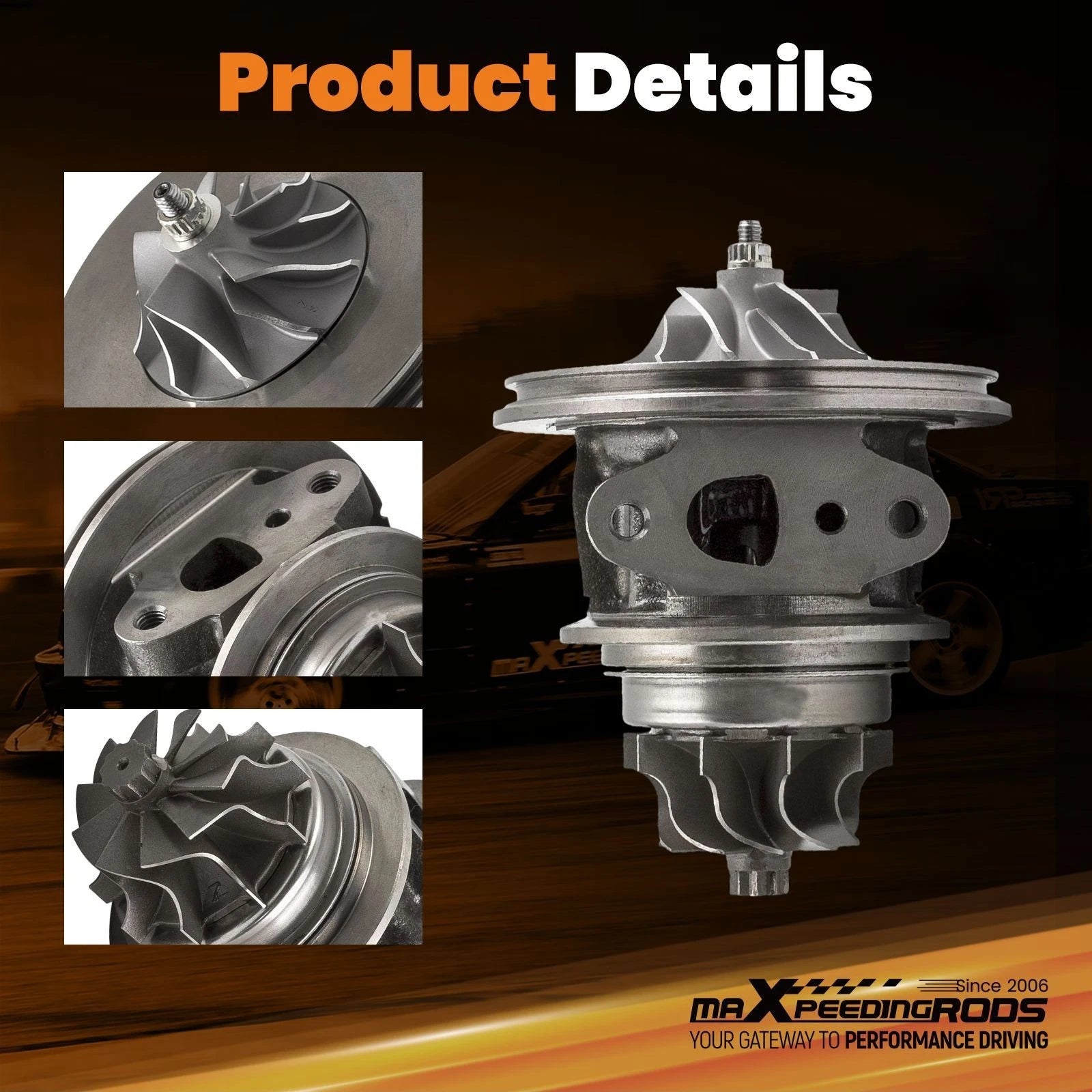 Turbo Cartridge CHRA for Toyota Landcruiser TD 2.4L 2L-T (1985–1989)