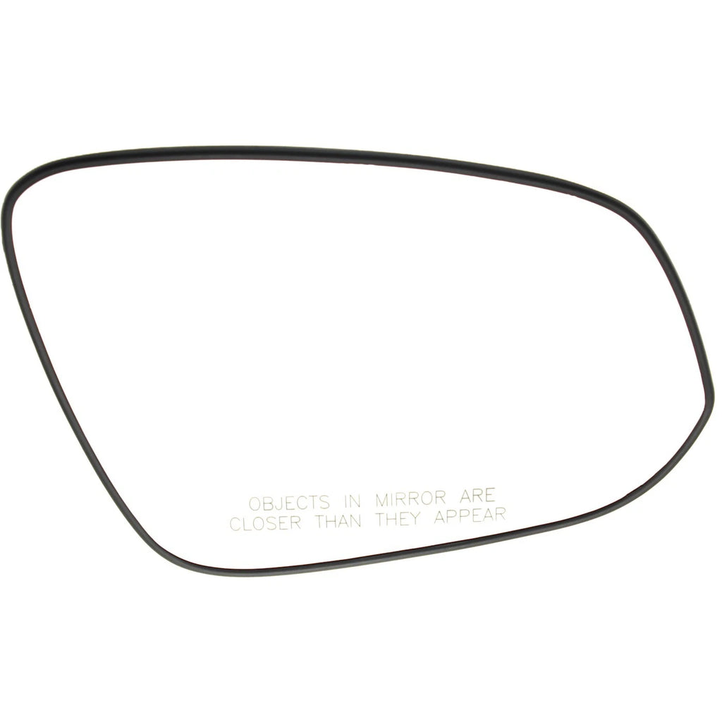 Right Convex Mirror Glass for Toyota RAV4 (2013–2018) with Backing Plate