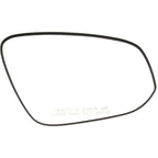 Right Convex Mirror Glass for Toyota RAV4 (2013–2018) with Backing Plate