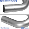 16x 3" OD Steel Exhaust Tubing Mandrel Pipe Kit for Custom Applications