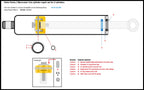 Trim Cylinder Ram Rebuild Kit for Volvo Penta (872612)