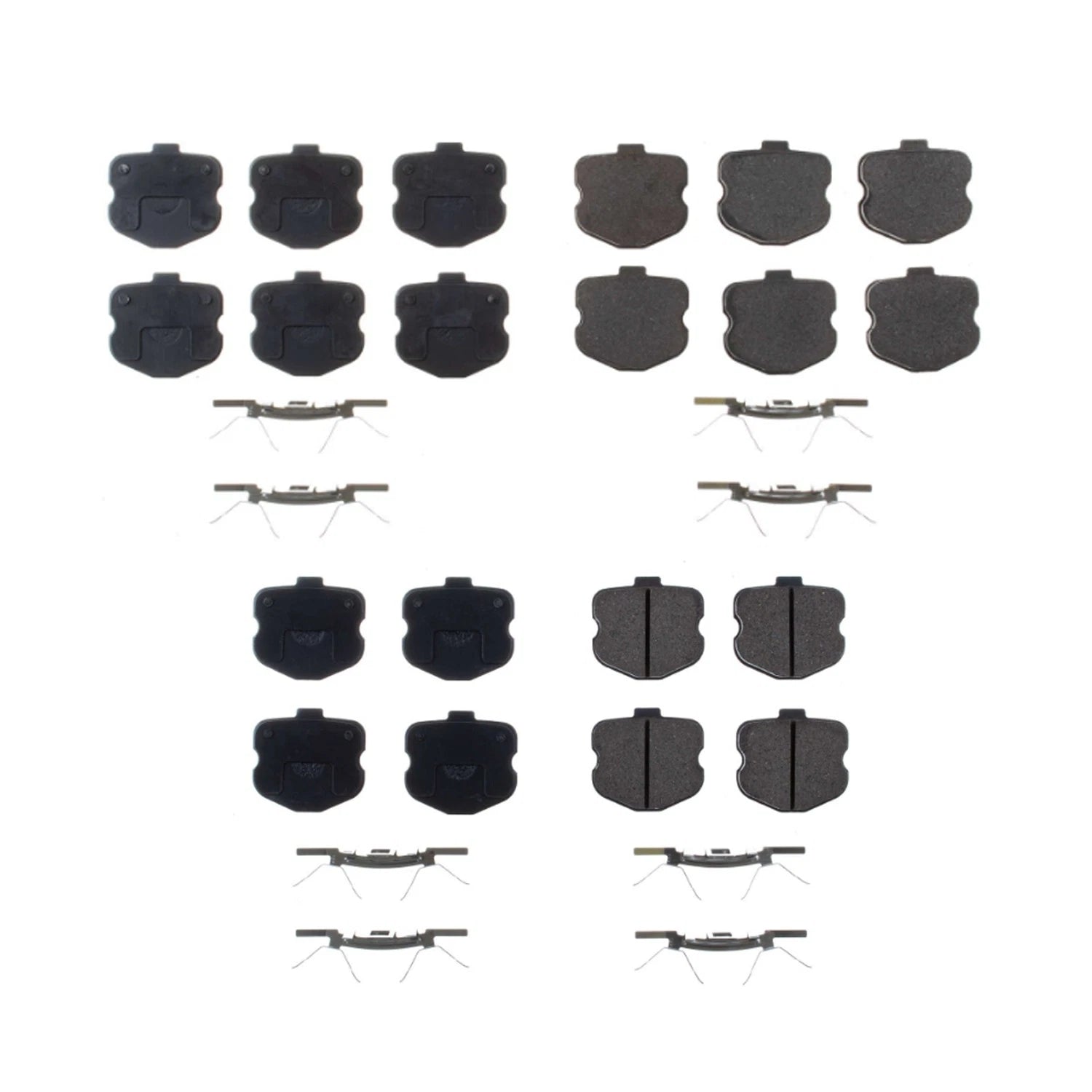 PowerStop Front & Rear Carbon Fiber Ceramic Brake Pads Kit for Corvette (2006–2013)