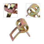 80pcs Automotive Vacuum Fuel Hose Pinch Spring Clip Clamp Fastener UK