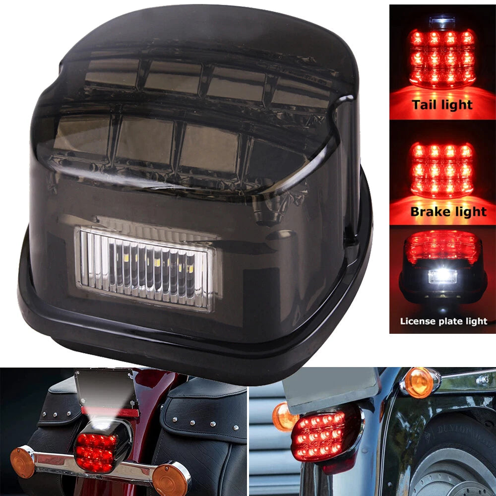 Smoke LED Brake Rear Tail Light for Harley Tour Road King Electra Glide (1990–2023)