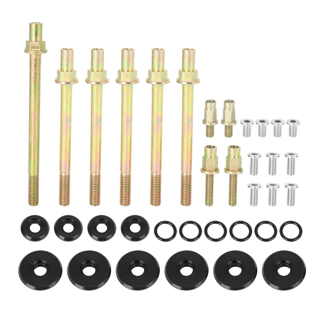 Aluminum Alloy Low Profile Engine Valve Cover Bolt Kit for Honda K-series (2001–2023)