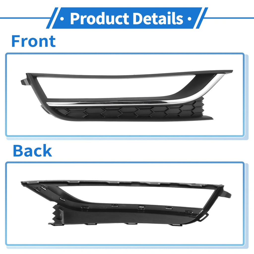 Fog Light Grill for Volkswagen Passat (2012–2015) No. 561853666A