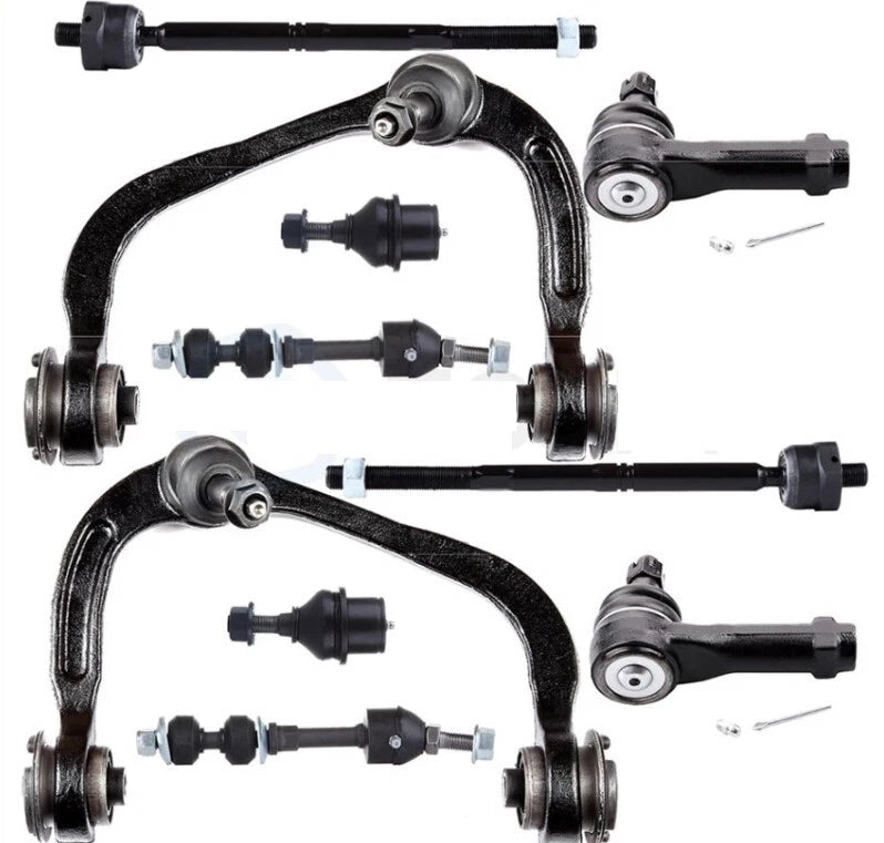 10x Front Upper Control Arm and Ball Joint for Ford F-150 (2005–2008)