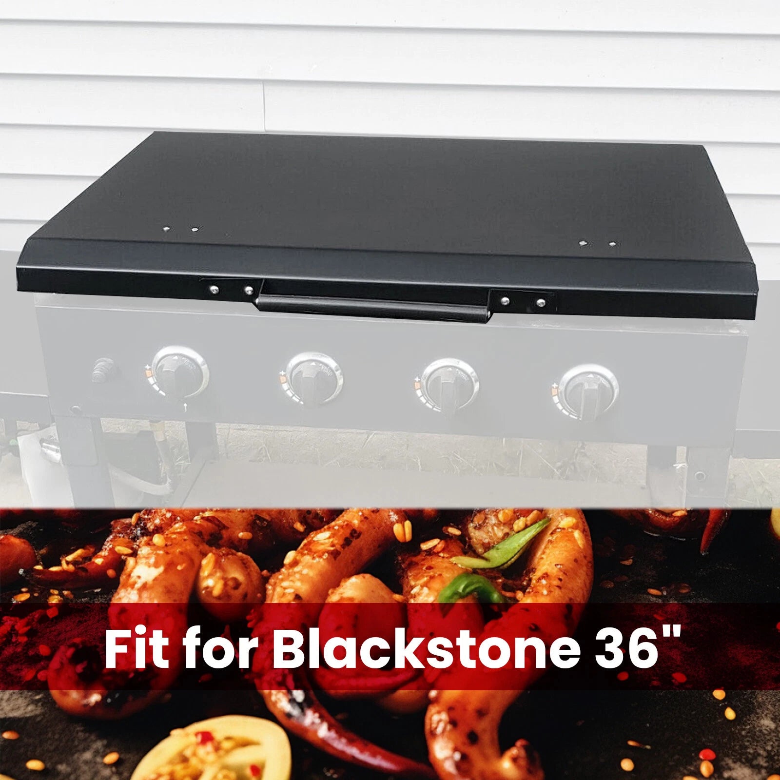 Aluminum Lid Storage Cover for Blackstone Griddle (36")