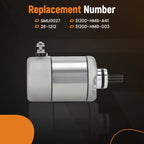 Starter Motor for Honda Recon 250 TRX250TM TRX250TE (1997–2020)