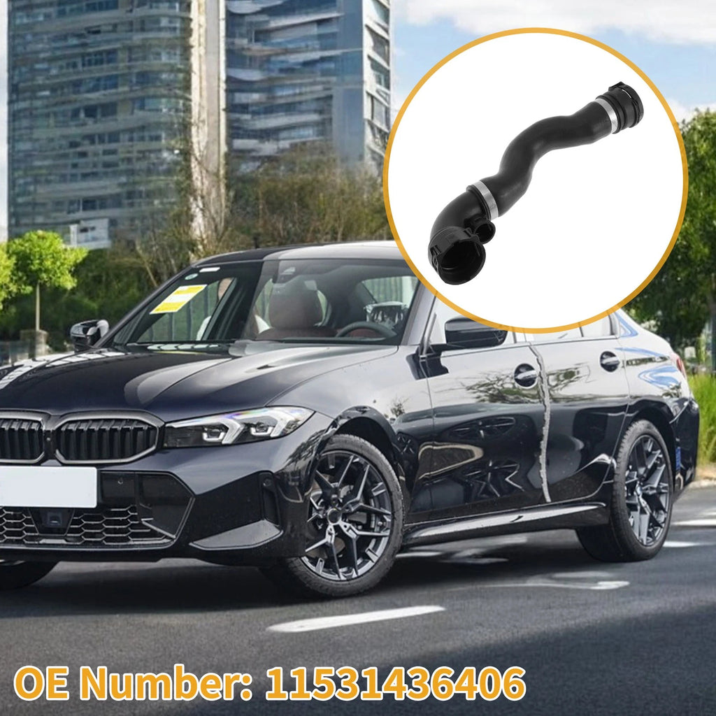 Radiator Hose for BMW 325i 325xi 330i 330Ci E46 (2001–2005) No. 11531436406 Rubber