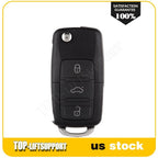 Key Fob Remote Shell Case for Volkswagen Passat Beetle Jetta (1998–2001)