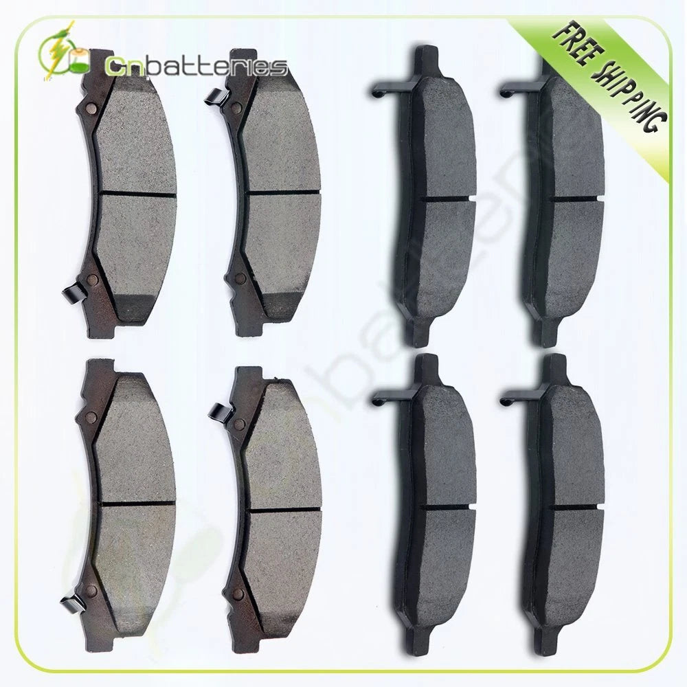 Front & Rear Ceramic Brake Pads for Buick Lucerne (2006–2011)