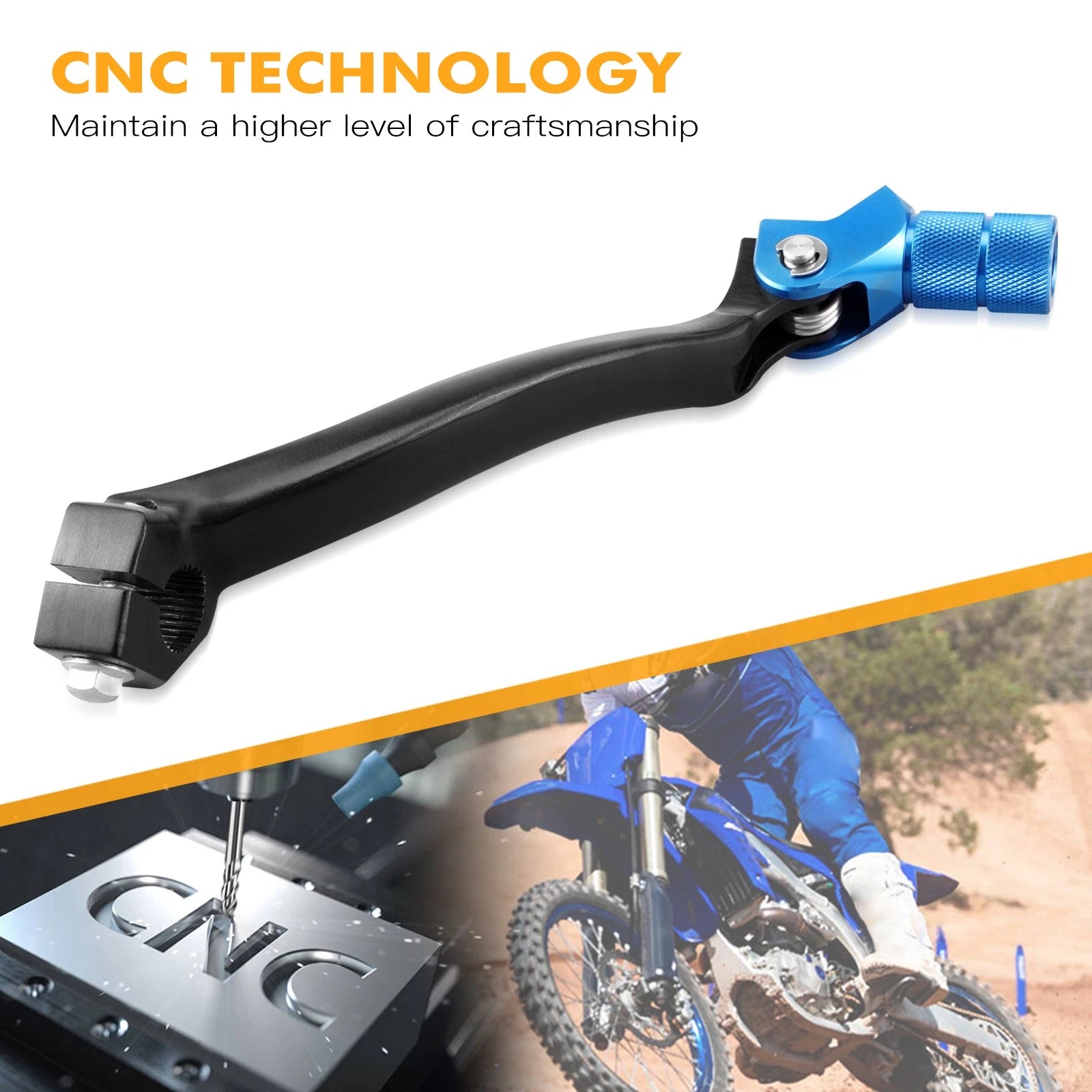 NICECNC Forged Shift Shifter Lever for Yamaha YZ250F YZ450F WR250F (2020–2023)