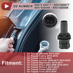 Headlight Side Marker Lamp Socket for Toyota 4Runner (2013–2021) No.90075-60077