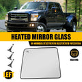 Heated Driver Side Left Upper Mirror Glass FO1324150 for Ford Super Duty (2008–2016)