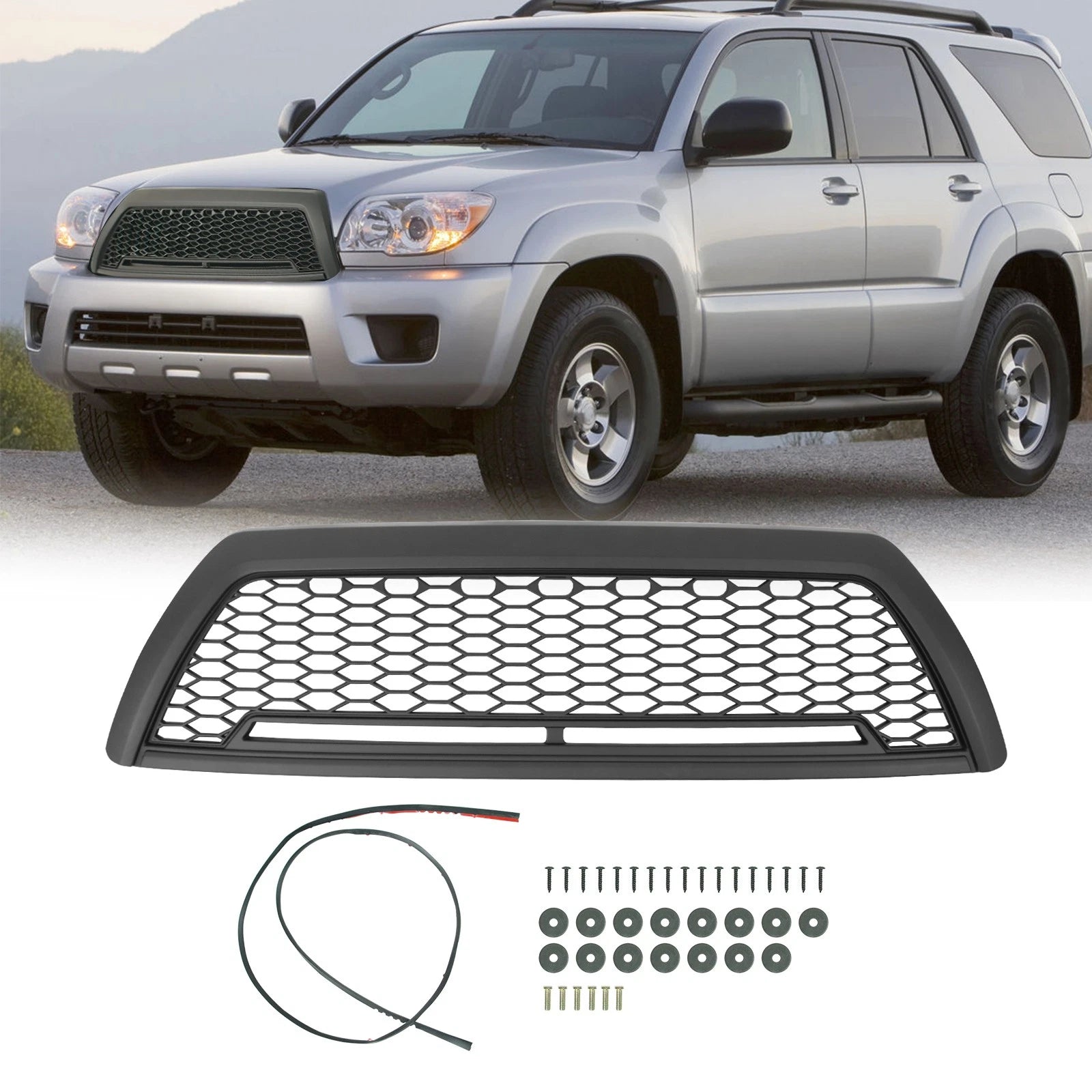 Front Bumper Grille for Toyota 4Runner (2006–2009)